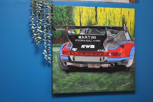 Schilderij op Canvas RWB Porsche